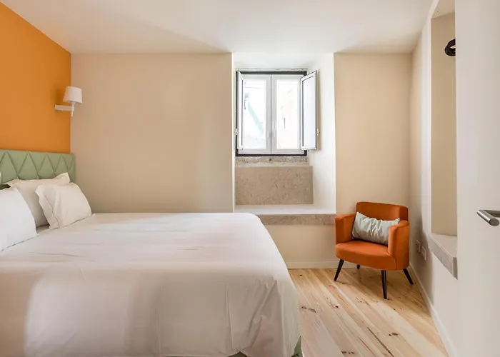 아파트 Joivy Flats Next To Rossio Square And Main Attractions 리스본
